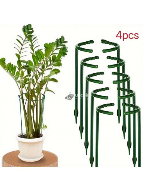 Műanyag növénytámasztó keret szett kertészeti növényekhez és virágokhoz