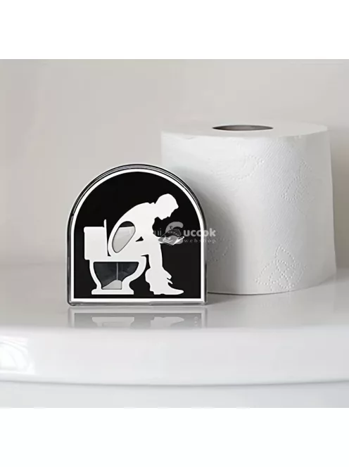 WC időmérő homokóra Férfi - fürdőszobai időzítő eszköz
