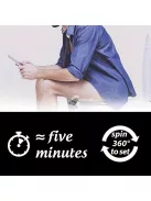 WC időmérő homokóra Férfi - fürdőszobai időzítő eszköz