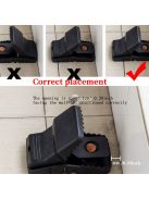 3db Hatékony Rágcsálócsapda Egérfogó Készlet