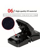 3db Hatékony Rágcsálócsapda Egérfogó Készlet