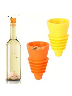   2db Muslica csapda, gyümölcslégy fogó palackdugó, hatékony kártevőirtó rendszer otthoni használatra