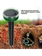 2db Kör alakú Napelemes Kártevőriasztó Kültéri Használatra