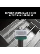 2db Kör alakú Napelemes Kártevőriasztó Kültéri Használatra