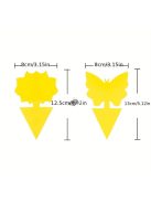 5db Hatékony Ragadós Rovarcsapda Beltéri és Kültéri Használatra