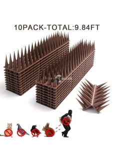   10db Tüskés Madár- és Macskariasztó Kertbe - Hatékony Állatriasztó Eszköz Kültéri Használatra