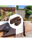 10db Tüskés Madár- és Macskariasztó Kertbe - Hatékony Állatriasztó Eszköz Kültéri Használatra