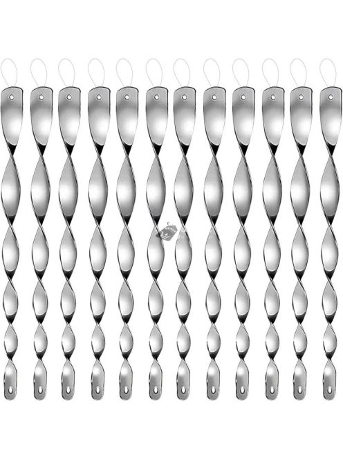 12db Fényvisszaverő Madárriasztó Függő Dekoráció Kertbe és Erkélyre