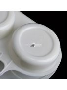 Mikrohullámú sütőben használható tojásfőző és buggyantott tojás készítő eszköz