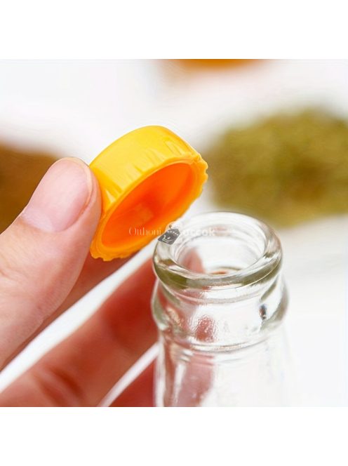 6db-os Szilikon Üvegzáró Kupak Szett Boros és Sörös Üvegekhez, Többször Használható és Légmentesen Záró