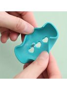 2db Hőálló Szilikon Edényfogantyú Fedő Kék Színben