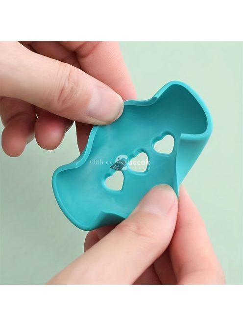 2db Hőálló Szilikon Edényfogantyú Fedő Kék Színben