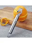 Rozsdamentes acél citromhéj reszelő - konyhai eszköz citrusfélék héjának finom reszeléséhez