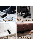 Szárítógép- és szellőző tisztító kefe, hatékony szöszeltávolító eszköz