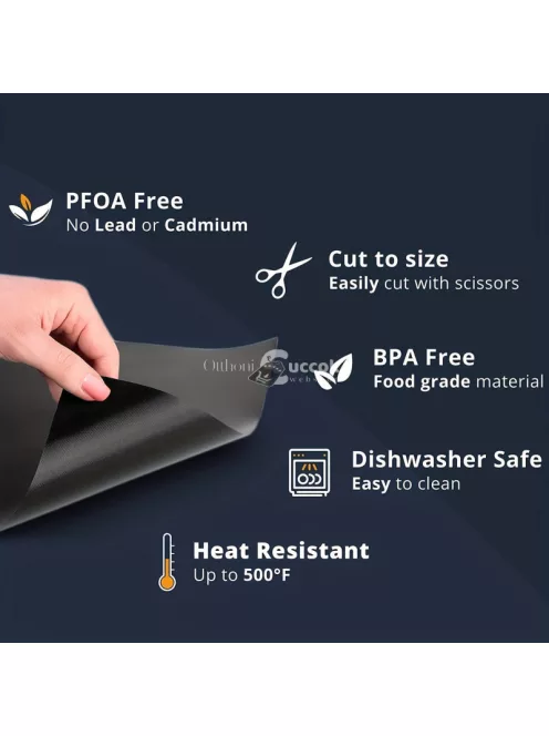 2db Tapadásmentes Sütőlap - Ideális Sütéshez és Grillezéshez