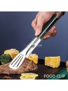 Rozsdamentes acél konyhai fogó - tartós és sokoldalú eszköz főzéshez és tálaláshoz