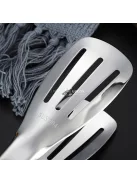 Rozsdamentes acél konyhai fogó - tartós és sokoldalú eszköz főzéshez és tálaláshoz