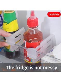   4db Hűtő Rendszerező Elválasztó Doboz Készlet Konyhai Tároláshoz