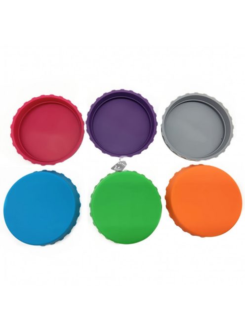 Szilikon fedő aludobozos italokhoz - Univerzális italvédő tető szénsavas és szénsavmentes italokhoz