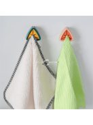 Öntapadós fali törölközőtartó Kék - Praktikus fürdőszobai kiegészítő