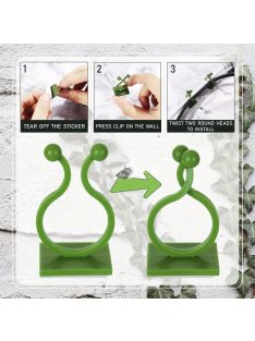   10db Öntapadós Fali Kapocs Kúszónövények Rögzítésére