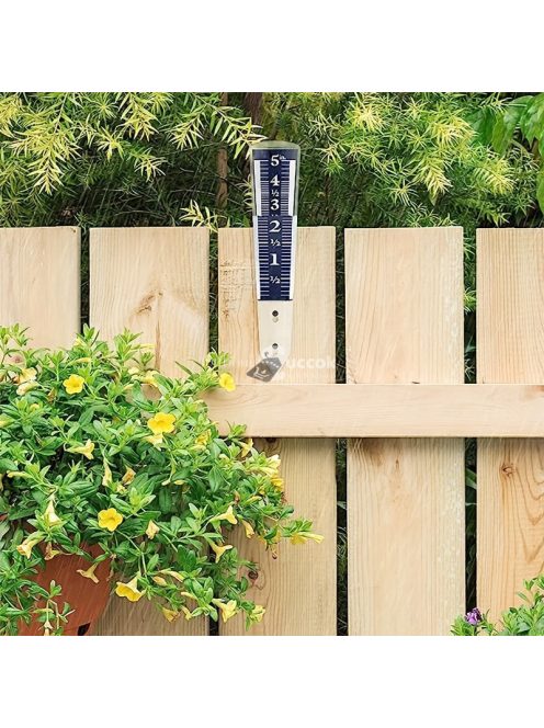 Leszúrós Esőmérő, Csapadékmérő 12cm kertészeti használatra