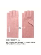 Polár Hidegálló Önmelegedő Ujjatlan Kesztyű Fekete - Téli Sportokhoz és Szabadtéri Tevékenységekhez Ideális