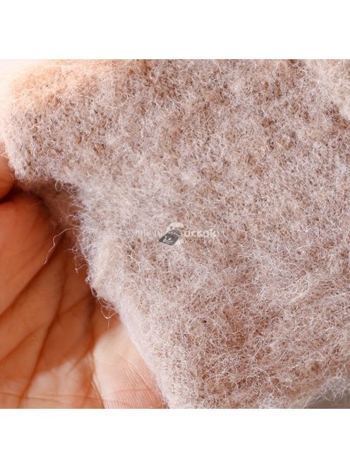 Téli Unisex Érintőképernyős Kötött Kesztyű, Fekete Színben, 1 Pár