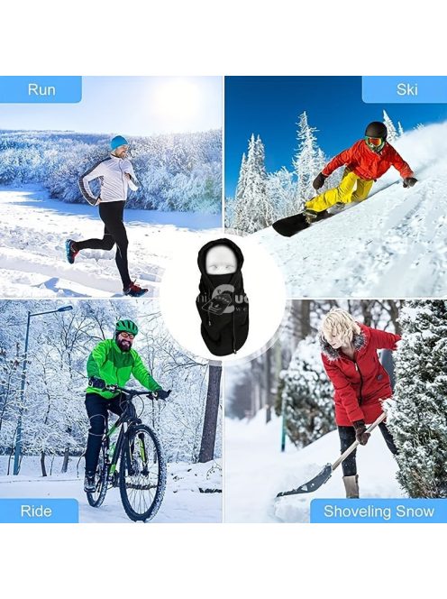 Arcvédő Símaszk Sötétkék - Téli Szélálló és Légáteresztő Fejfedő