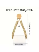 Kenderkötél WC Papír Tartó - Természetes Anyagból Készült Fürdőszobai Kiegészítő