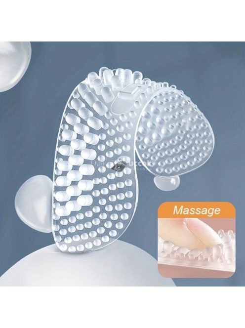 4db Szilikon Csúszásmentes Sarokvédő Bútorlábakhoz és Padlóvédelemhez