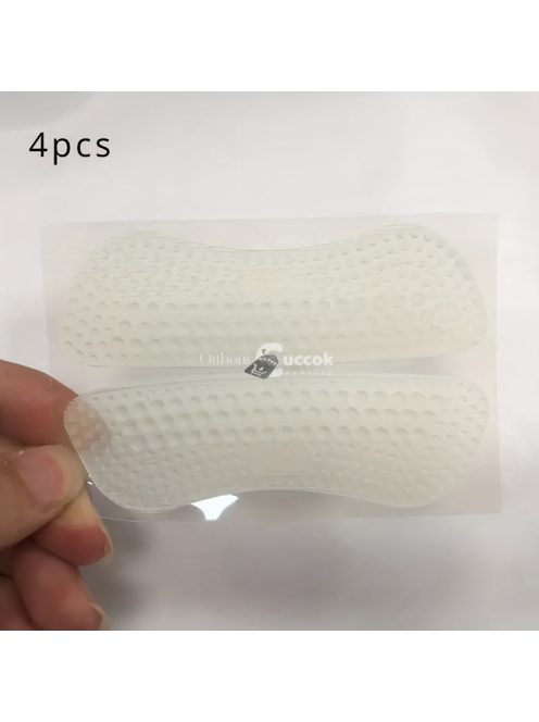 4db Szilikon Csúszásmentes Sarokvédő Bútorlábakhoz és Padlóvédelemhez