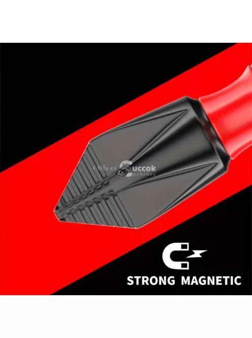 5db Volfrámacél Mágneses Bitfej - Precíziós Csavarhúzó Kiegészítők