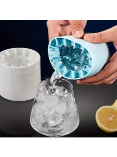   Szilikon Jégkocka Készítő Vödör - Praktikus és Tartós Jégtároló Edény italok hűtéséhez