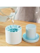 Szilikon Jégkocka Készítő Vödör - Praktikus és Tartós Jégtároló Edény italok hűtéséhez