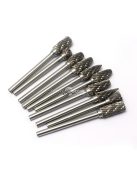 Profilmaró és Sorjamaró Készlet 10db - Precíziós Szerszámkészlet Fémmegmunkáláshoz