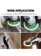 10db Rövidszálú Gyapjú Polírozó Korong Polírozógéphez Felületkezelésre