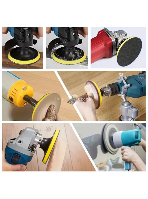 24 db 75 mm-es Csiszolókorong, Száraz és Nedves Csiszoláshoz, Univerzális Használatra