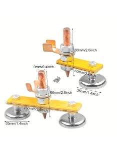   Mágneses Hegesztő Testkorong – Erős Mágneses Rögzítő Eszköz Hegesztési Munkákhoz