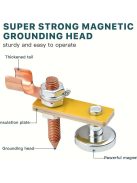Mágneses Hegesztő Testkorong – Erős Mágneses Rögzítő Eszköz Hegesztési Munkákhoz
