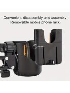 Univerzális pohártartó babakocsikhoz, Fekete - Praktikus kiegészítő sétákhoz és utazásokhoz