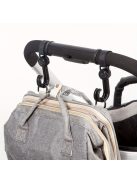 Akasztó Babakocsihoz, Forgatható Kampó - Praktikus Kiegészítő Szülőknek és Gondozóknak