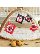 Kontrasztos Babakönyv Rovarok - Fejlesztő Képeskönyv Csecsemőknek és Kisgyermekeknek