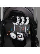 Babaágy Dekoráció Fekete-fehér Függő Játék Méhecske - Fejlesztő és Megnyugtató Babaszoba Kiegészítő