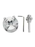 Eszterga Tokmány Három pofás fémmegmunkáláshoz, precíziós rögzítésre