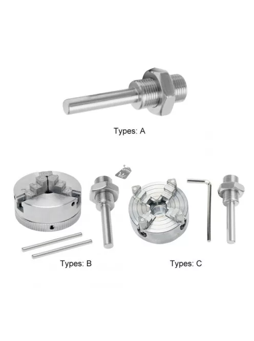 Eszterga Tokmány Három pofás fémmegmunkáláshoz, precíziós rögzítésre