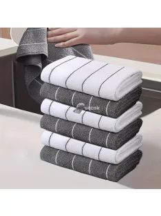   5db Szupernedvszívó Mikroszálas Törlőkendő - Hatékony Tisztítás és Szárítás Háztartási Használatra