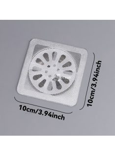   Padlóösszefolyó Szűrő, 10 db - Hatékony Lefolyó Védelem és Tisztítás