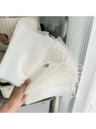 5db Átlátszó Cipzáros Rendszerező Tasak Utazáshoz és Tároláshoz