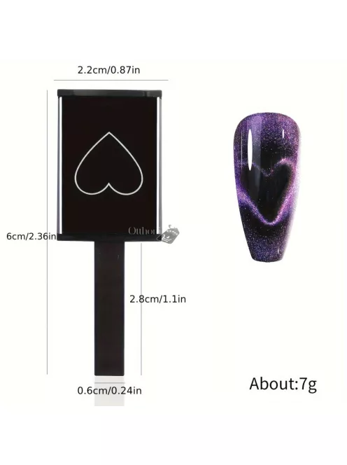 Mágneses Pálca 3D Macskaszem Gélhez - Varázslatos Köröm Művészeti Manikűr Eszköz UV Gélhez